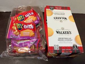 lot 88 image: Ritz Bits and Walkers Shortbread
