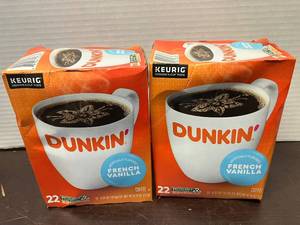 lot 123 image: Dunkin French Vanilla K-Cups