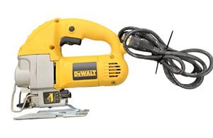 lot 22 image: DEWALT  Jig Saw 5.5 Amp Electric Variable Speed