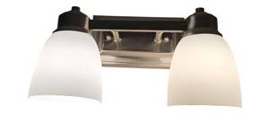 lot 46 image: SunSet Lighting   2-Lt 100W Mb Bixby Vanity