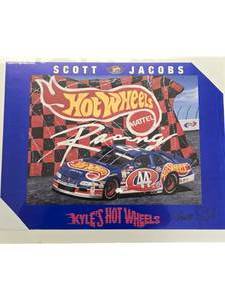 lot 48 image: NASCAR  Hot Wheels NASCAR  Racing Collectable Art Print, Scott Jacobs #44