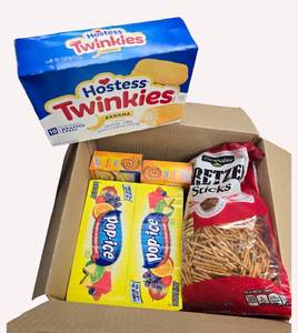 lot 75 image: Variety Brands of Freezer Pops & Food- NEW