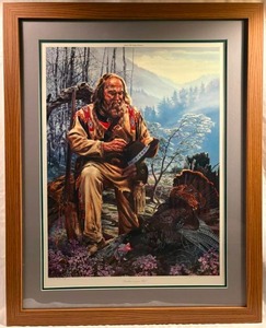 lot 16 image: Marian Anderson Framed Print Feather In Your Hat