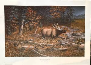 lot 20 image: Sandra Zylla-Rolf print Serenading the Storm