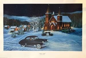 lot 21 image: Sandra Zylla-Rolf print Night Lights