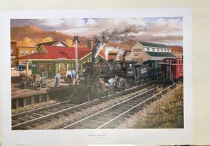 lot 26 image: Ken Zylla print Memory Junction