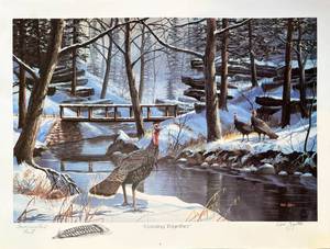 lot 39 image: Set of 3 Ken Zylla Commemorative Prints