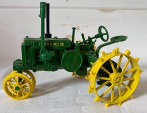 lot 45 image: John Deere GP Wide Tread Die-Cast Tractor