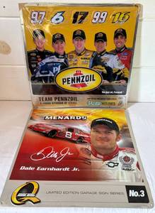 lot 88 image: NASCAR 2 Limited Edition Garage Signs