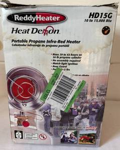 lot 101 image: Reddy Heater Heat Demon Portable Propane Infra-Red Heater