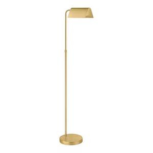 lot 21 image: Wesleigh 59 in. LED Floor Lamp 3 CCT dimmer