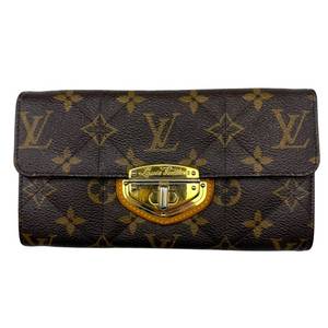 lot 19 image: Louis Vuitton Monogram Sarah Etoile Long Wallet w Box Pre-Owned Retail $1,250