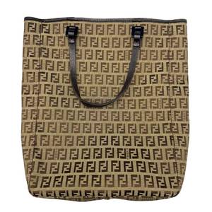 lot 12 image: Fendi Zucca Canvas Tote Bag Pre-Owned Retail $1,150
