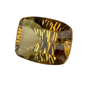 lot 33 image: 12.93 Carat Fancy-Cut Citrine (Starburst Honeycomb) Retail $647 VIDEO