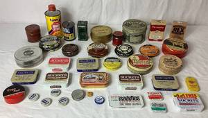 lot 48 image: Large Collection of Vintage Tins