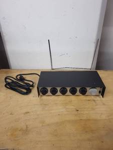 lot 14 image: Shure Microphone Mixer with Multiple Channel Inputs