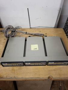 lot 25 image: Set of 3 Videotek VDA-16 Video Distribution Amplifiers