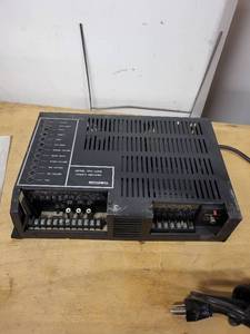 lot 33 image: Bogen TPU-100B Telephone Paging 100W Amplifier with Manual