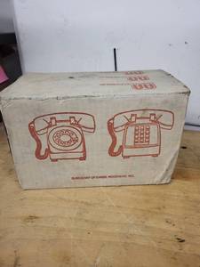lot 79 image: Vintage Data Telephone Set in Original Box