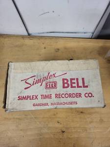 lot 82 image: Simplex STR 6 Inch Single Stroke Bell 240V in Box