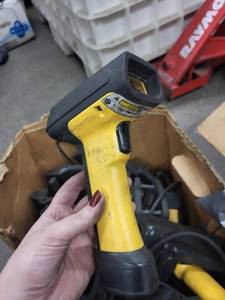 lot 93 image: Lot of Datalogic PowerScan Corded Industrial Barcode Scanners