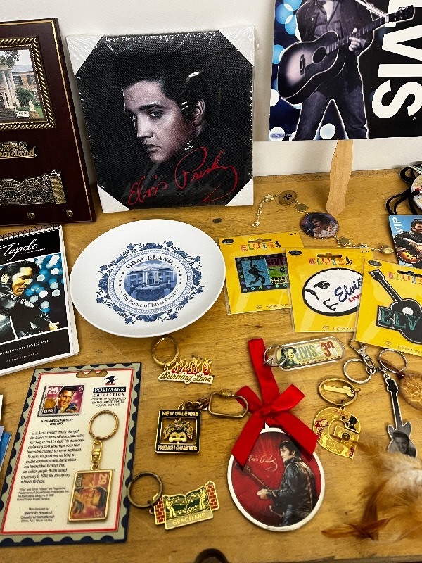 Elvis Presley Graceland Collectibles and Memorabilia Collection