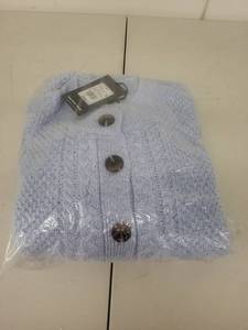 lot 1P image: Who What Wear Light Blue Cardigan Sweater Size 4X