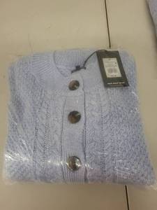 lot 2P image: Who What Wear Corydalis Heather 4X Button-Front Cardigan Sweater