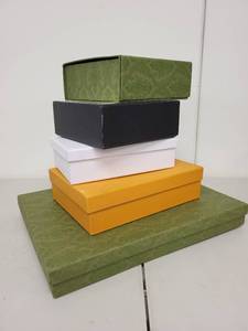 lot 34P image: Set of 5 Designer Luxury Boxes - Gucci, Louis Vuitton, Balmain