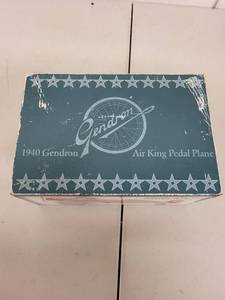 Gendron 1940 Air King Die Cast 1:6 Pedal Plane Replica in Box
