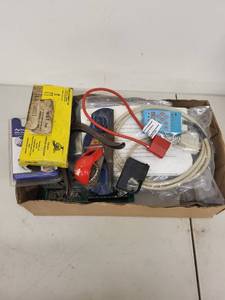 lot 62P image: Mixed Lot of Electronic Components, Hand Tools, and Accessories