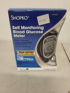 lot 86P image: Shopko Self Monitoring Blood Glucose Meter - Sealed