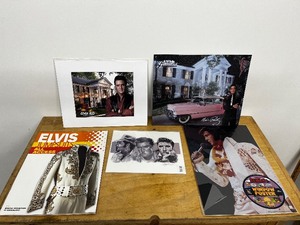 lot 9CL image: Elvis Presley Collectible Prints, Posters, and Memorabilia Lot
