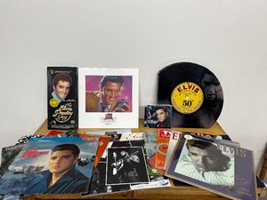 lot 12CL image: Elvis Presley Vinyl Record and Memorabilia Collection