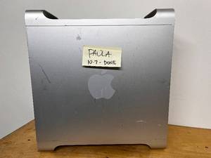 lot 14A image: Apple Mac Pro Desktop Tower with Dual DVI Outputs
