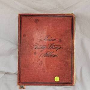 lot 31 image: Very Large Postage Stamp Collection Book, From 1800s-1900s, Many Countries over 2000 Stamps