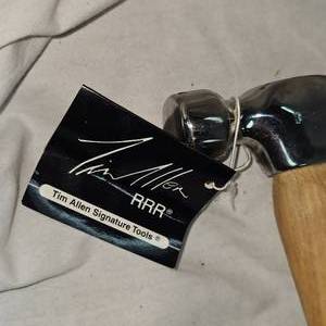 lot 96 image: Tim Allen Tool Time RRR Hammer, Like New