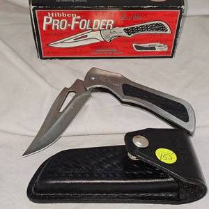 lot 155 image: Gill Hibben Pro Folder with Case, As New