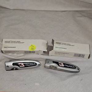 lot 157 image: Lot of 2 Dale Earnhardt Nascar Knives