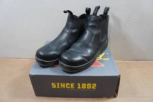 lot 22 image: Thorogood Mens 6 Black Thoroflex Series Work Boots - Size 10