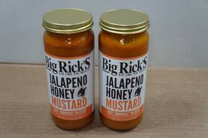 lot 81 image: Big Ricks Jalapeno Honey Mustard - 18oz