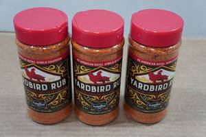lot 83 image: 3 Plowboys BBQ Yardbird Rub - 14oz