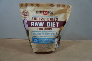 lot 102 image: Boss Dog Raw Diet Dog Treats - Fish Recipe