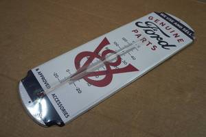 lot 218 image: Vintage Style Thermometer - Ford