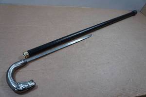 lot 224 image: Horsehead Sword Cane