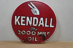 lot 296 image: Novelty Metal Sign - Kendall