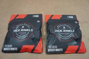 lot 334 image: 2 Dick Rinkle Premium Mens Boxer Briefs - XXL