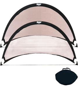 lot 370 image: Set of Two Biggz Portable Soccer Nets 4