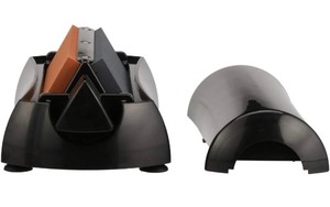 lot 35 image: Norton IM200 Knife Sharpener Oil Stone Kit