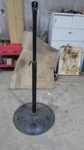lot 3 image: Adjustable Fan Pedestal